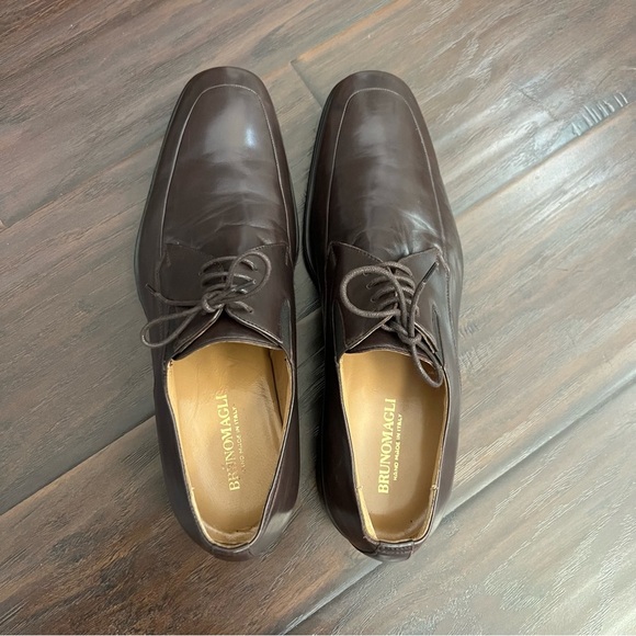 Bruno Magli Ranuncolo Mens lace up leather  dress shoes size 10 M - Picture 4 of 8